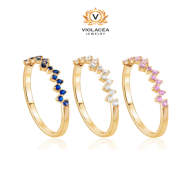 Cincin Emas Aozora Gold 10K Violacea Jewelry